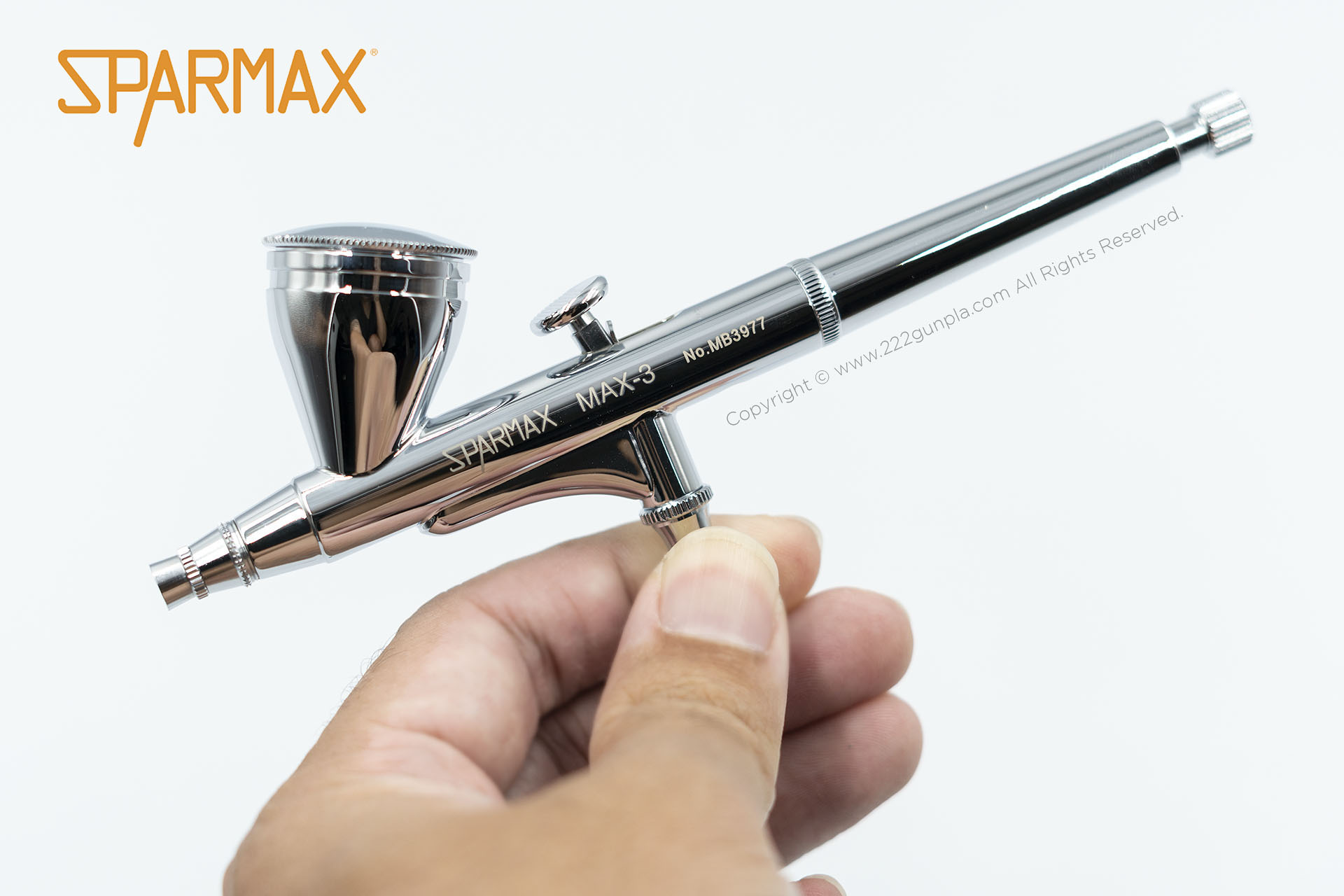 หัวพ่นแอร์บรัช Sparmax MAX 3 ขนาด 0.3mm.