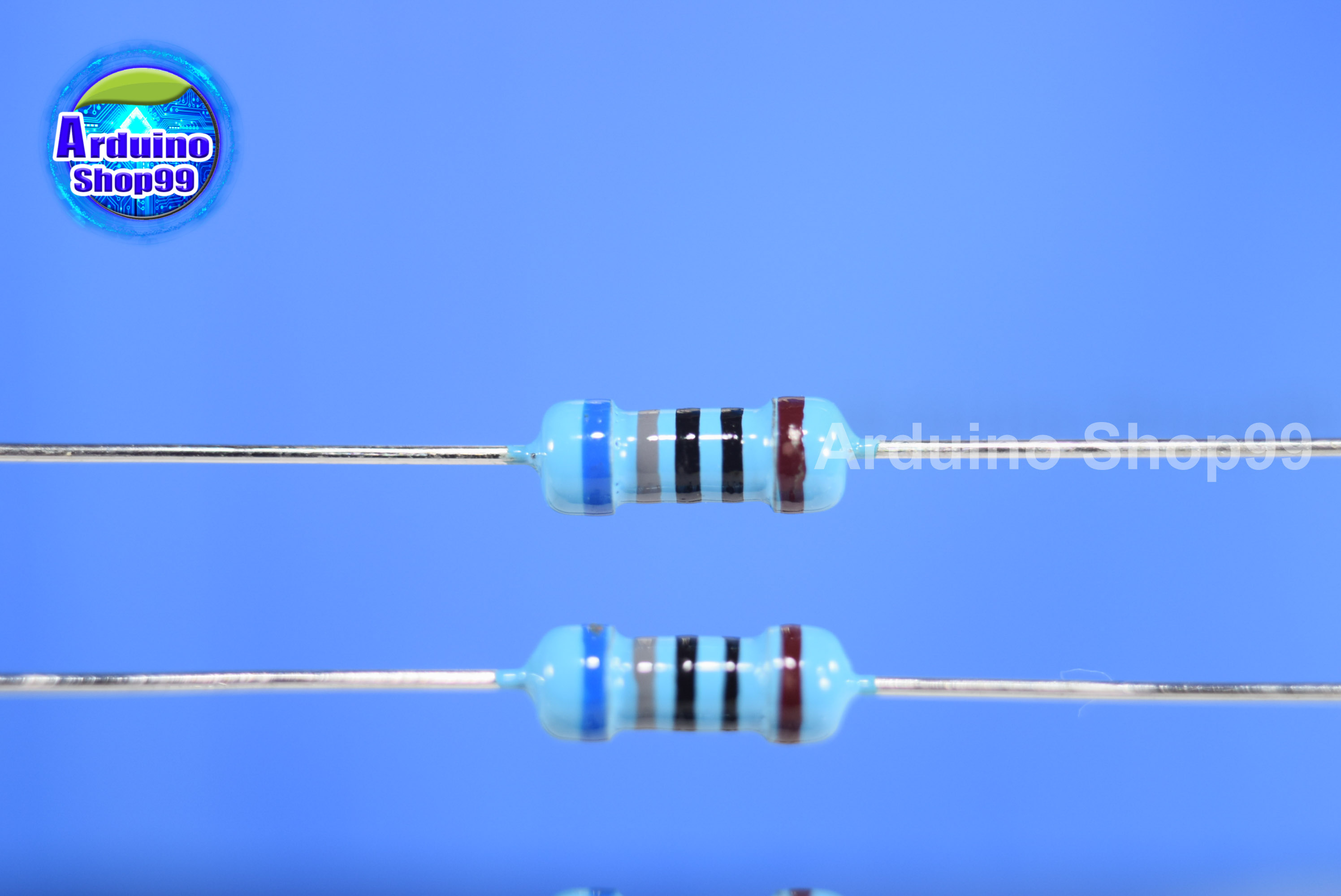ตัวต้านทาน 680 Ohm 1/4W ( 1 ชุด มี40 ตัว )