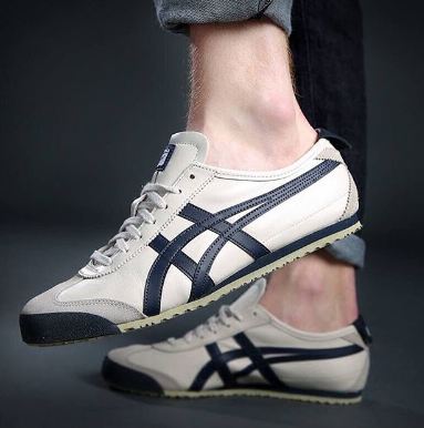 Onitsuka Tiger Mexico 66 สีบุรินทร์ (Birch/Indian Ink/Latte)