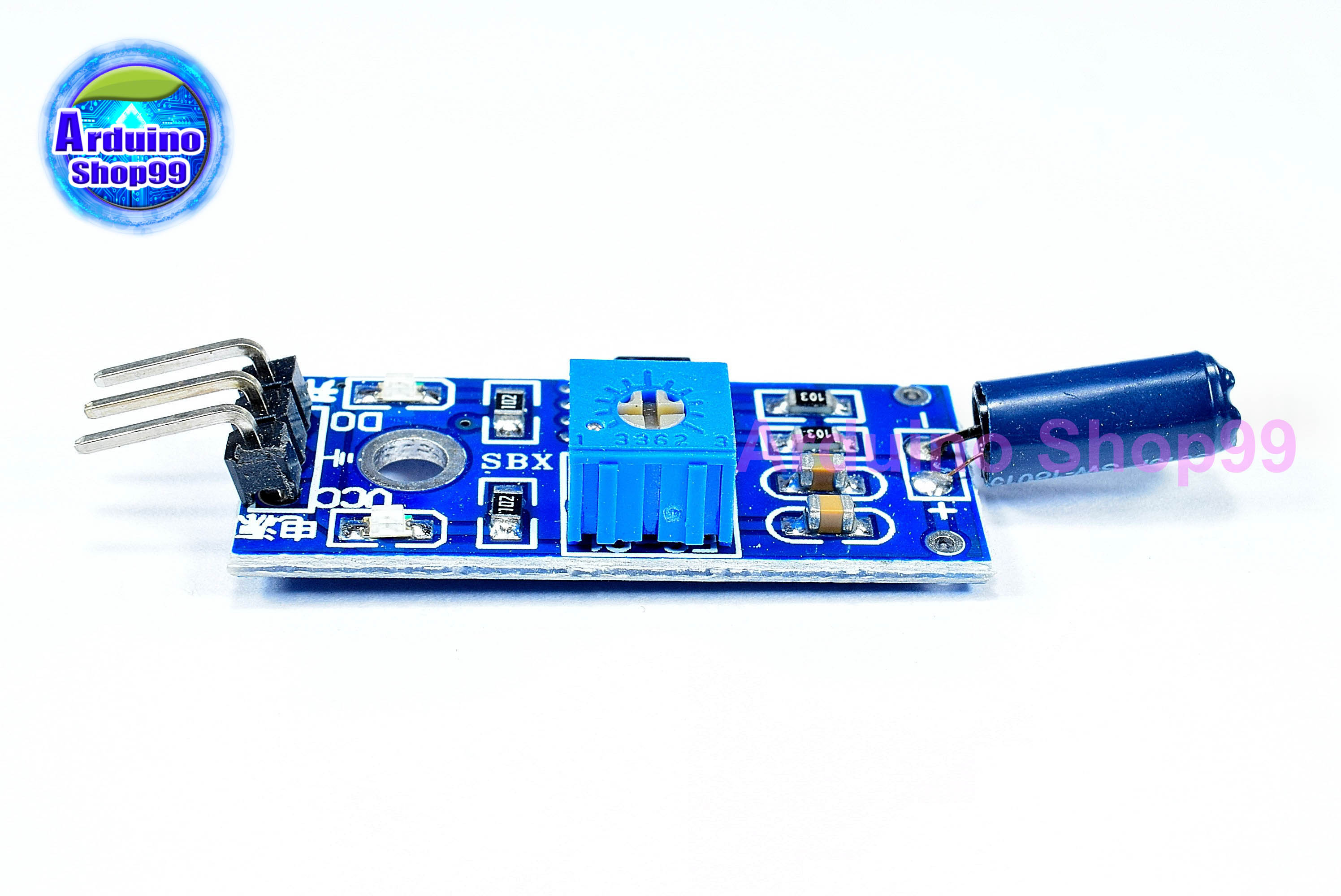 Highly sensitive vibration sensor module SW-1801P