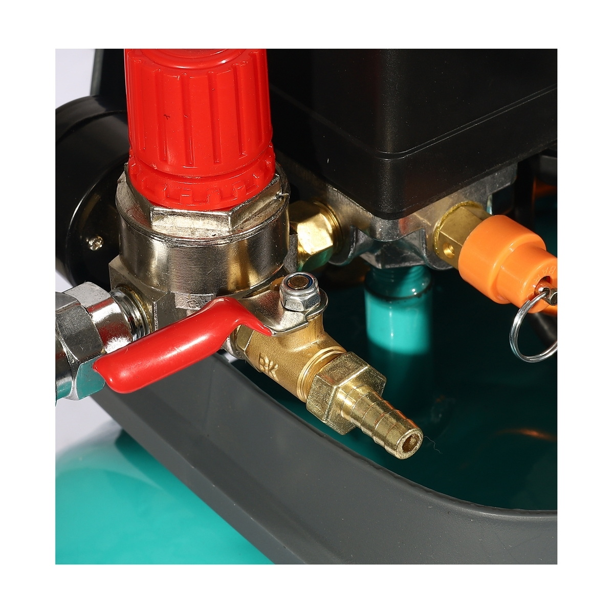 HECTO F1 ปั๊มลมโรตารี่ 25L 3HP/220V (แบบฝาครอบเต็มใบ)