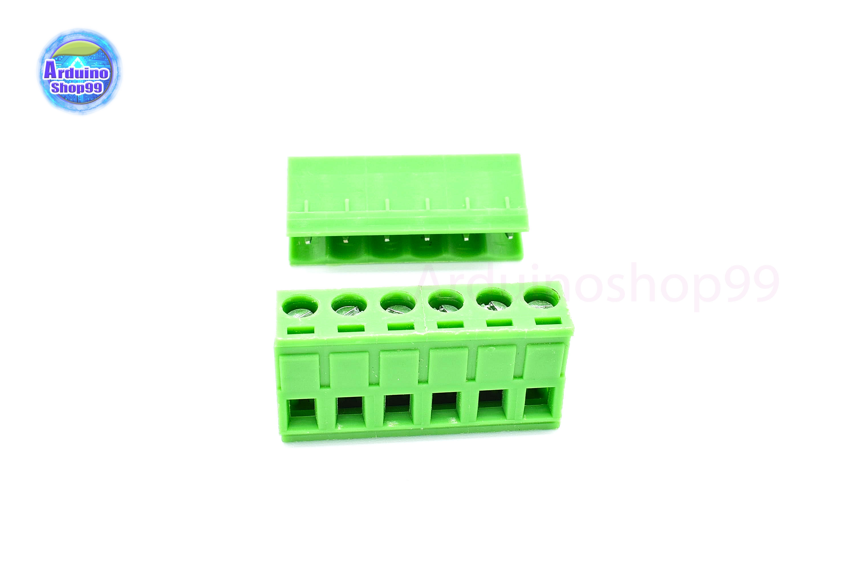 Terminal Block PCB connector 6P / 2EDGK 5.08mm plug-in ( 1 ชุด ผู้+เมีย )