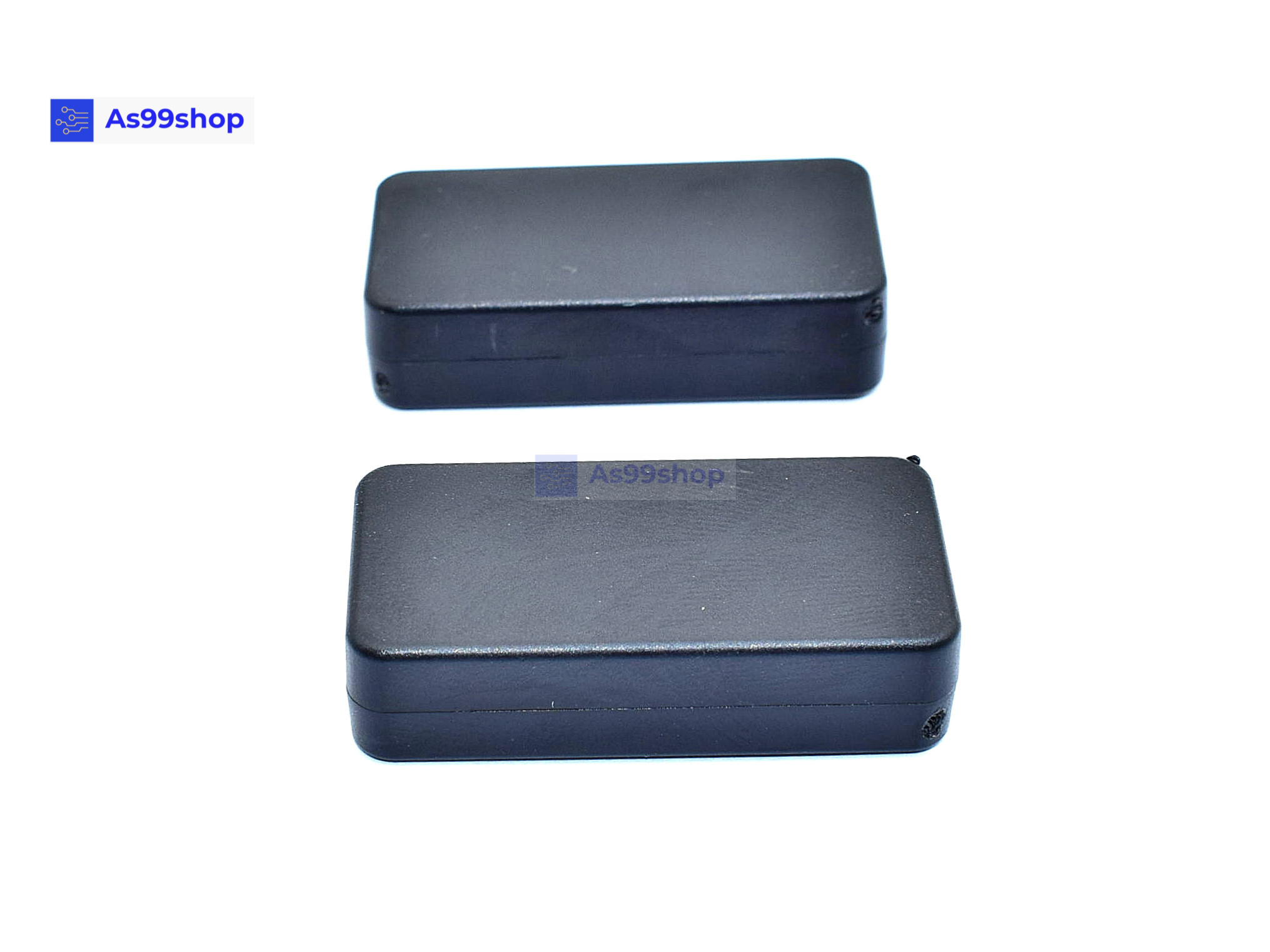 กล่องพลาสติกขนาดเล็กสีดำ-อเนกประสงค์ USB shell black ขนาด 20x40x10 mm ( 2 กล่อง)