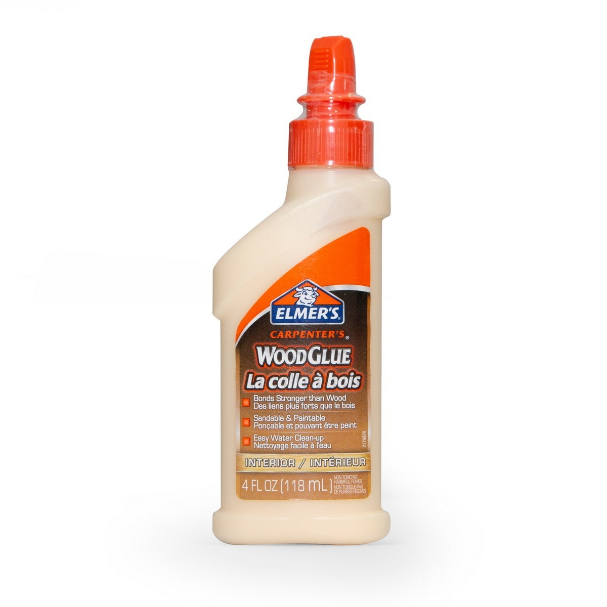 ELMER'S กาวลาเท็กซ์ติดไม้ WOOD GLUE 4oz.