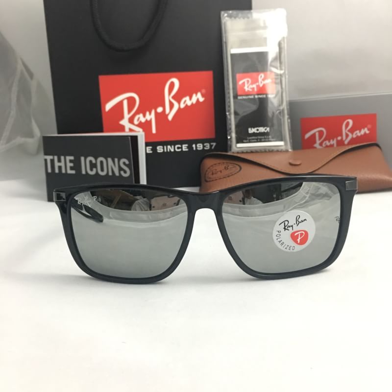 Rb4129 wayfarer ขาเคฟล่า เลนส์โพราไรซ์ ทรงสปร์อต น้ำหนักเบา
