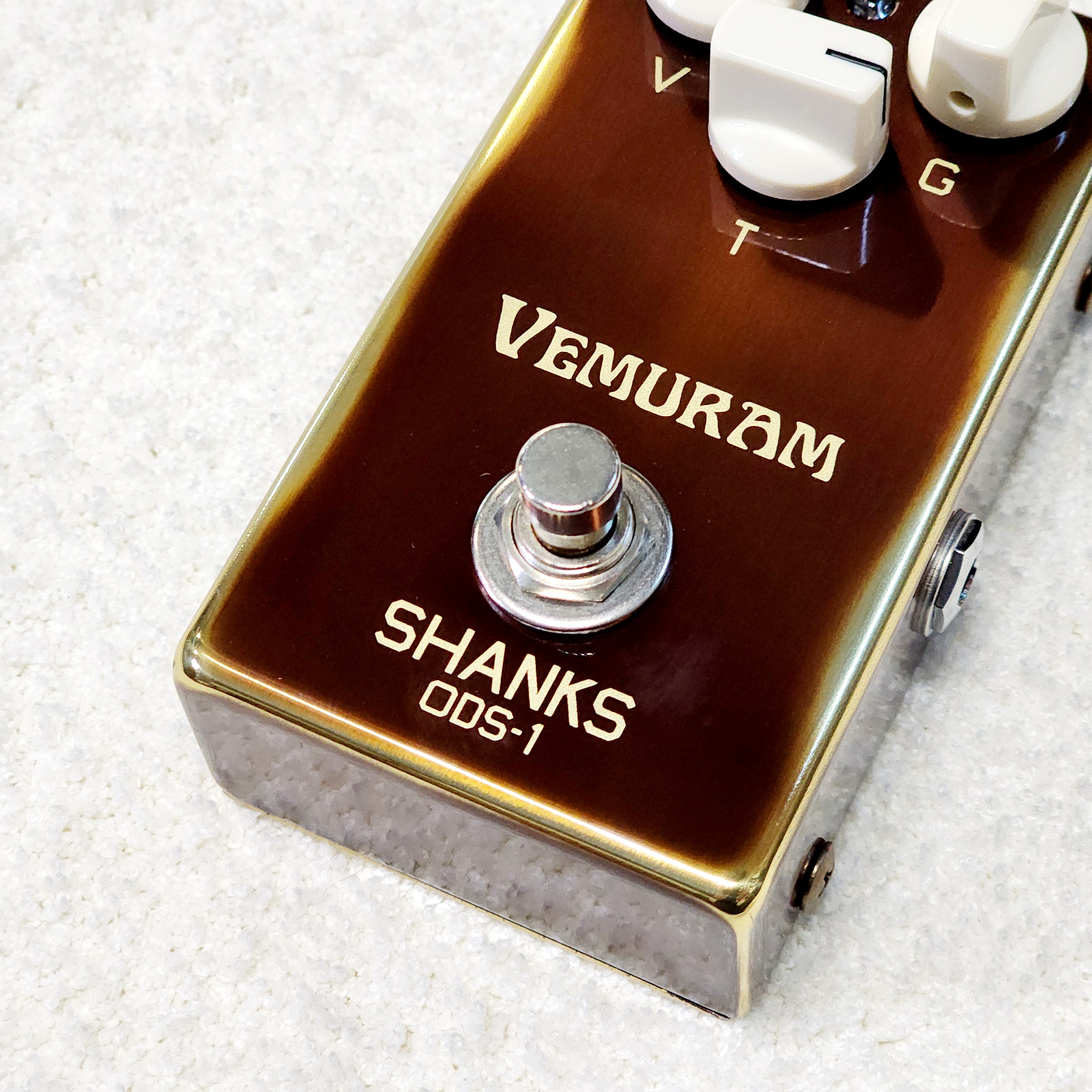 VEMURAM "SHANKS ODS-1" OVERDRIVE Pedal Produced by John Shanks