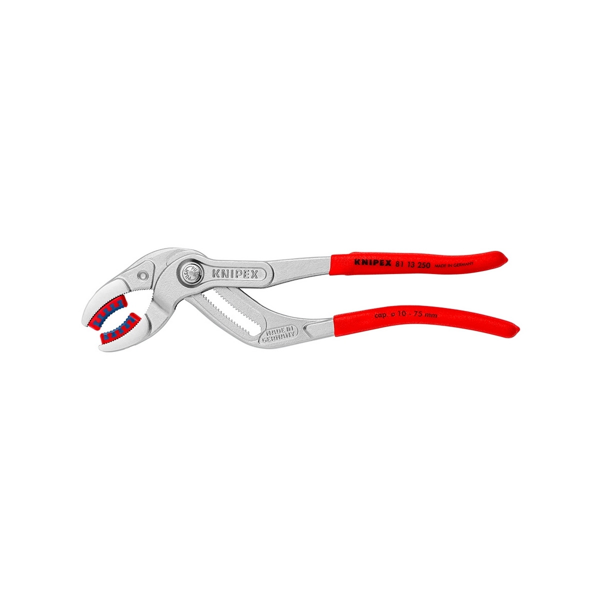 KNIPEX 81 13 250 คีมคอม้าสำหรับไซฟอนและข้อต่อ เคลือบโครม 250mm (10")