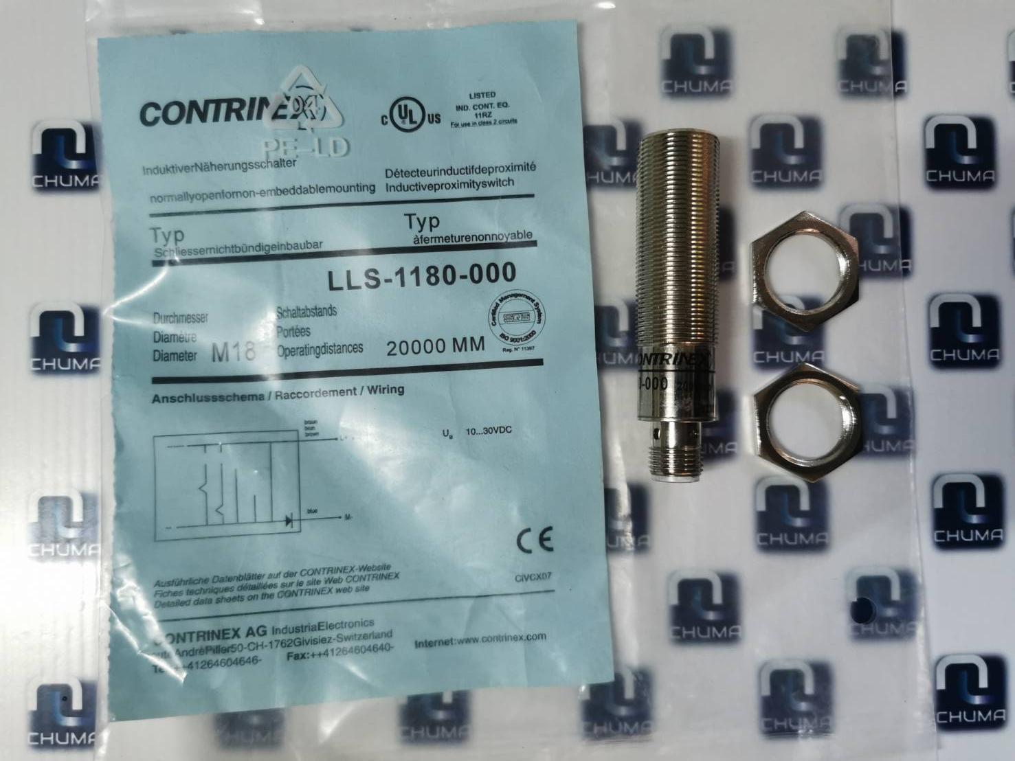 Contrinex sensor, Contrinex, LLS-1180-000
