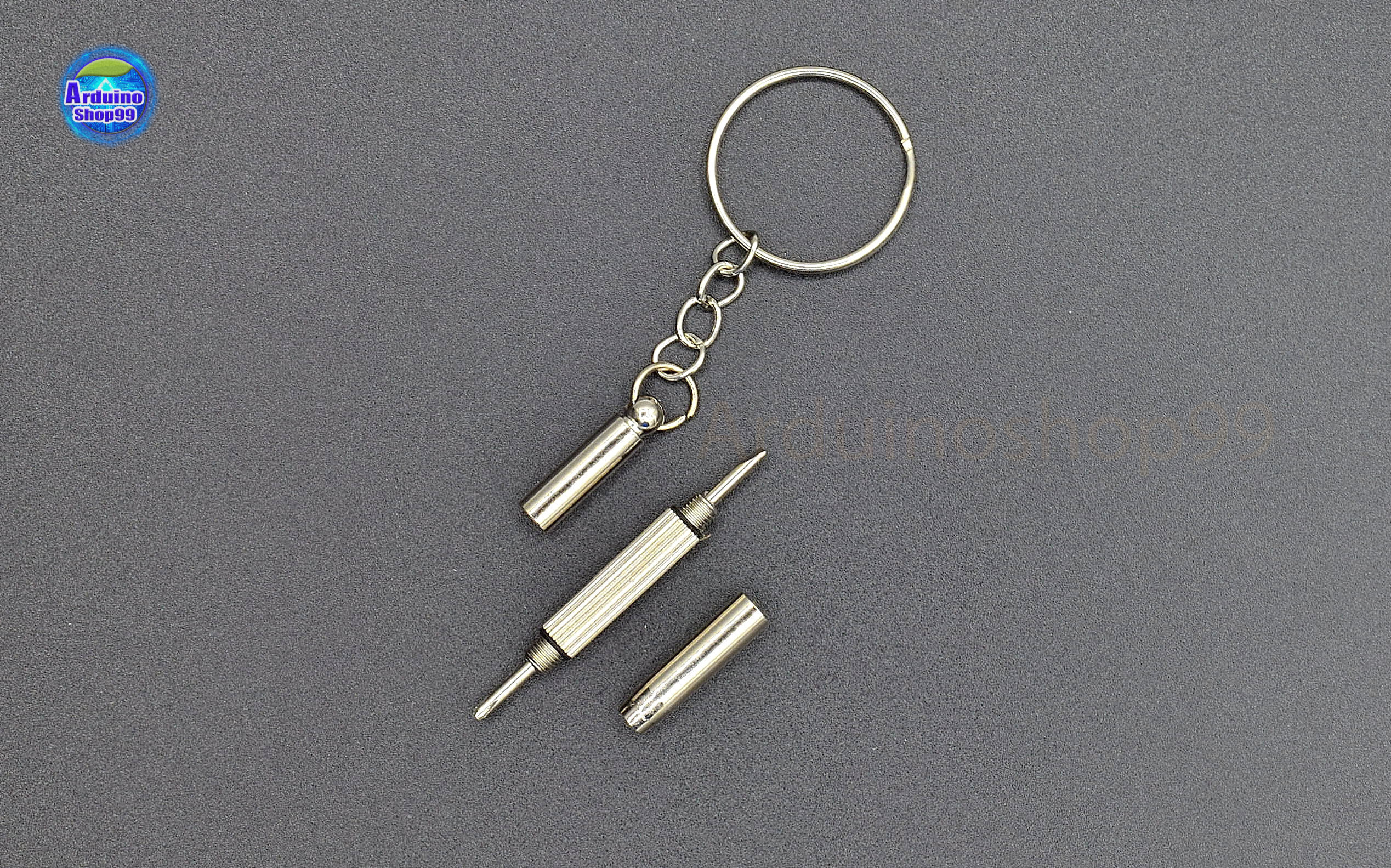 สกรูยึด สำหรับแว่นตาเครื่องมือซ่อมแซมสำหรับช่างทำนาฬิกา 600 ชิ้น พร้อมไขควง 2 ทาง