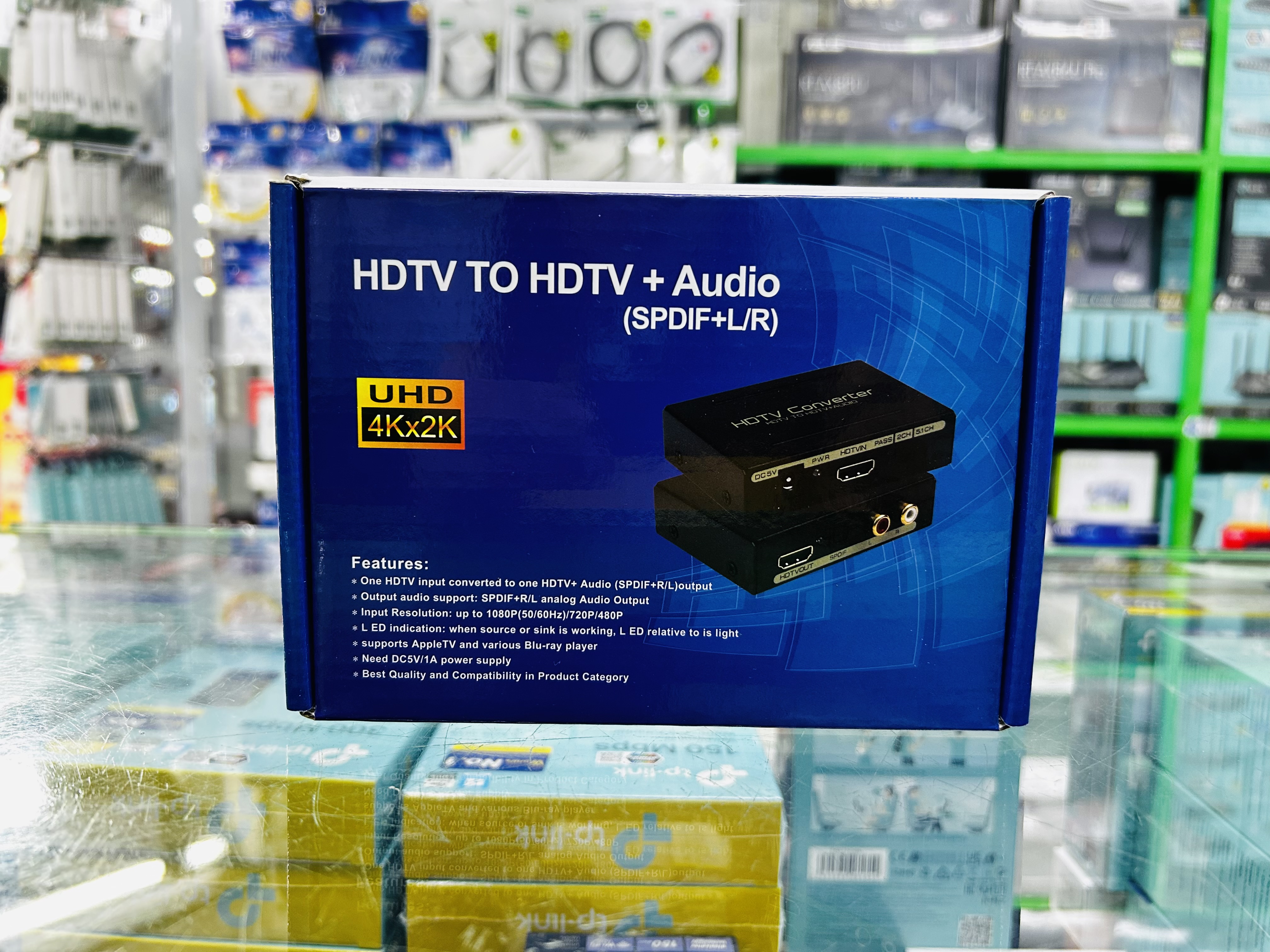 HDTV to HDTV+Audio (SPDIF+L/R)
