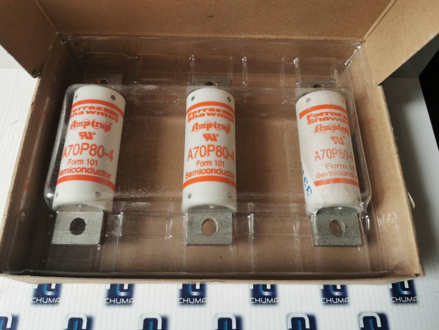 Ferraz Shawmut ,Amp Trap Fuses, Amp, Fuses,Semiconduxtor, A70P80-4