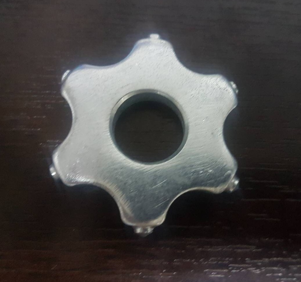 ฟันเครื่องขูดผิวคอนกรีต หกแฉก