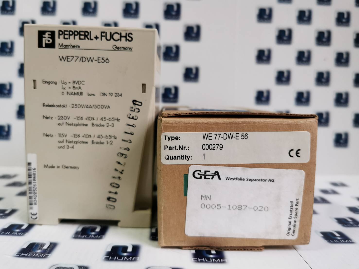 Pepperl + Fuchs, relay, WE77/DW-E56, 00279