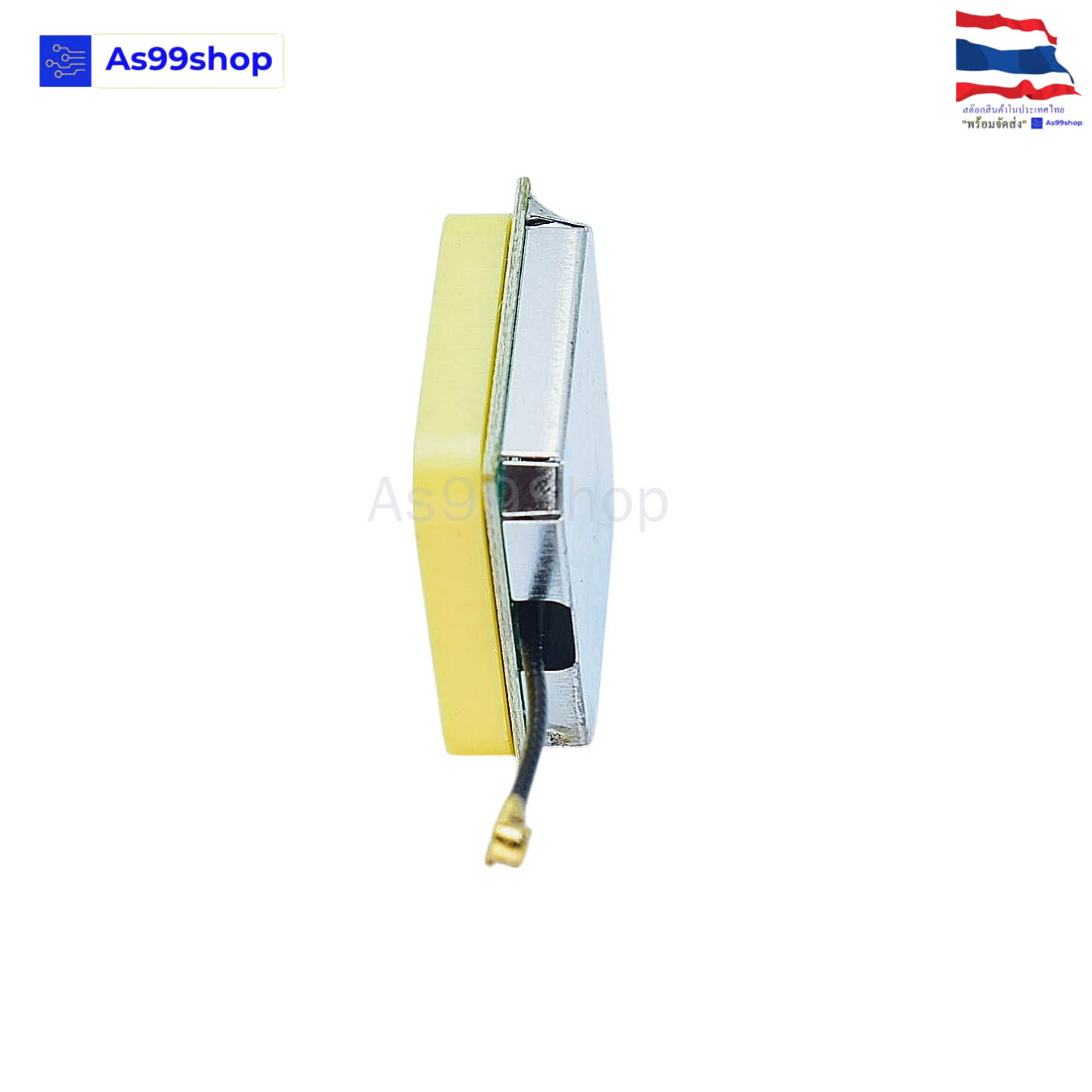 เสาอากาศโมดูล GPS เสาอากาศ GPS ในตัว เสาอากาศระบุตำแหน่ง gps 25x25x8 มม. พร้อมขั้วต่อ IPEX ยาว 2.5 cm