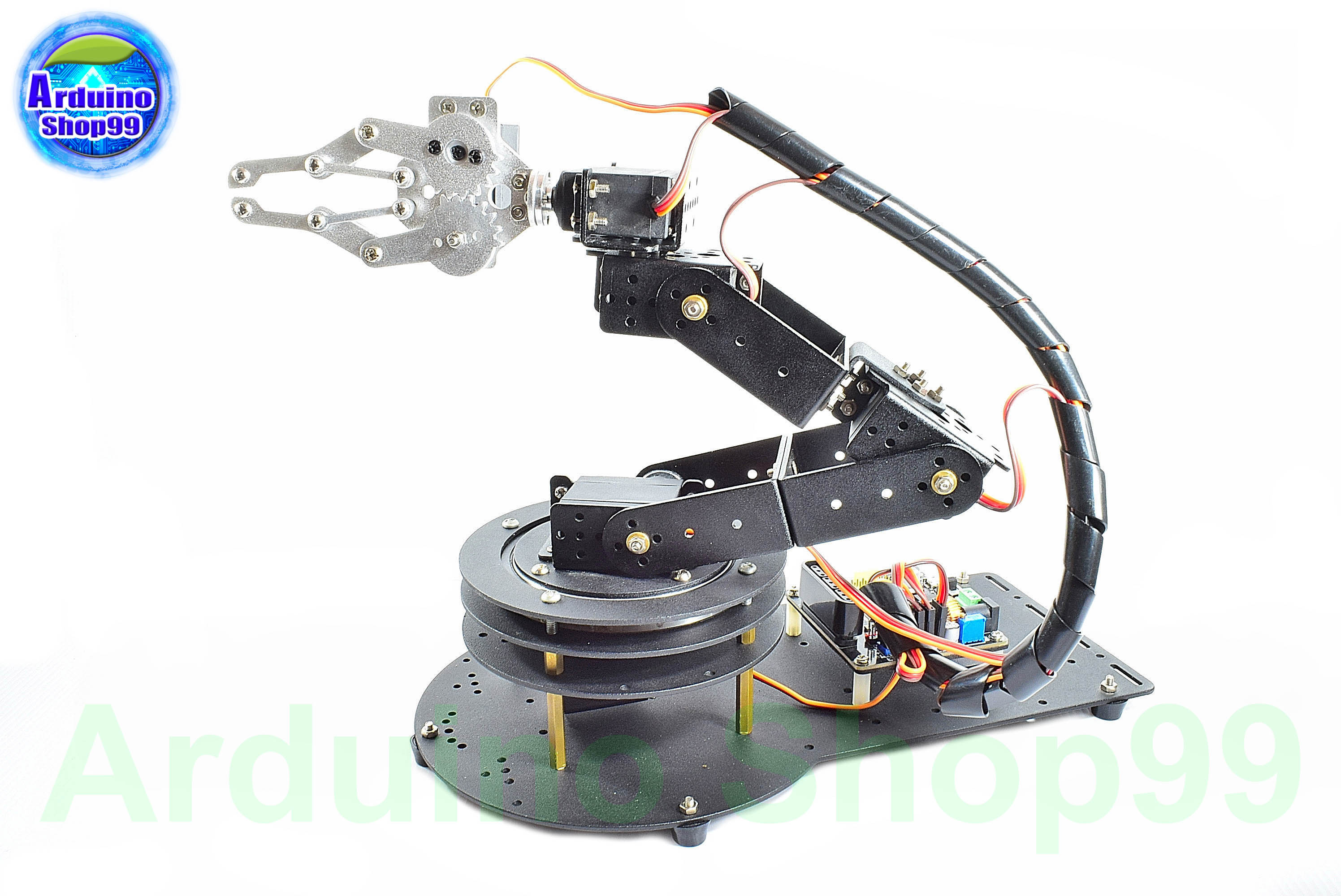 6DOF Robot Arm Kit + ( Gripper ปากจิ้งจก )