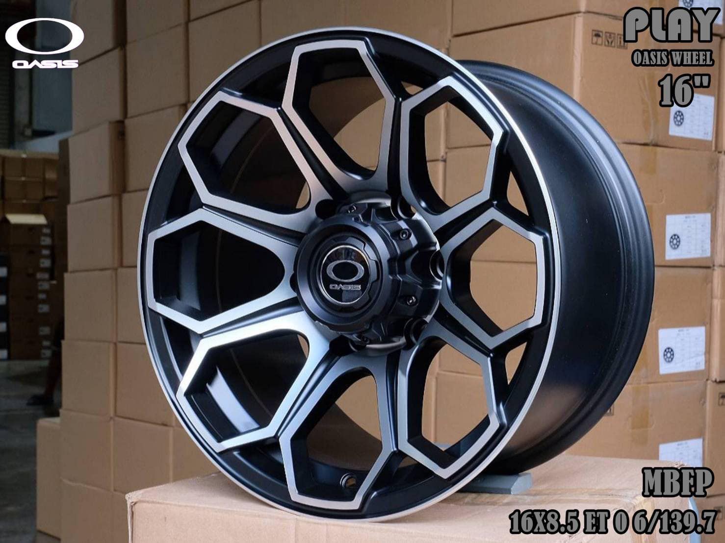 ล้อ Oasis Wheels Play ขอบ 16 ออฟโรด
