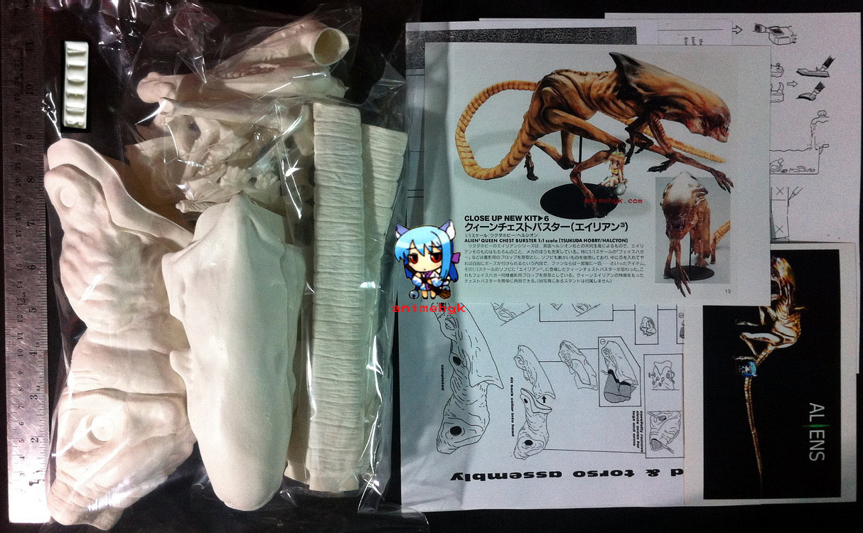 ราชินี เอเลี่ยน ระเบิดอก Alien 3 Xenomorph Queen Chest Burster 1/1