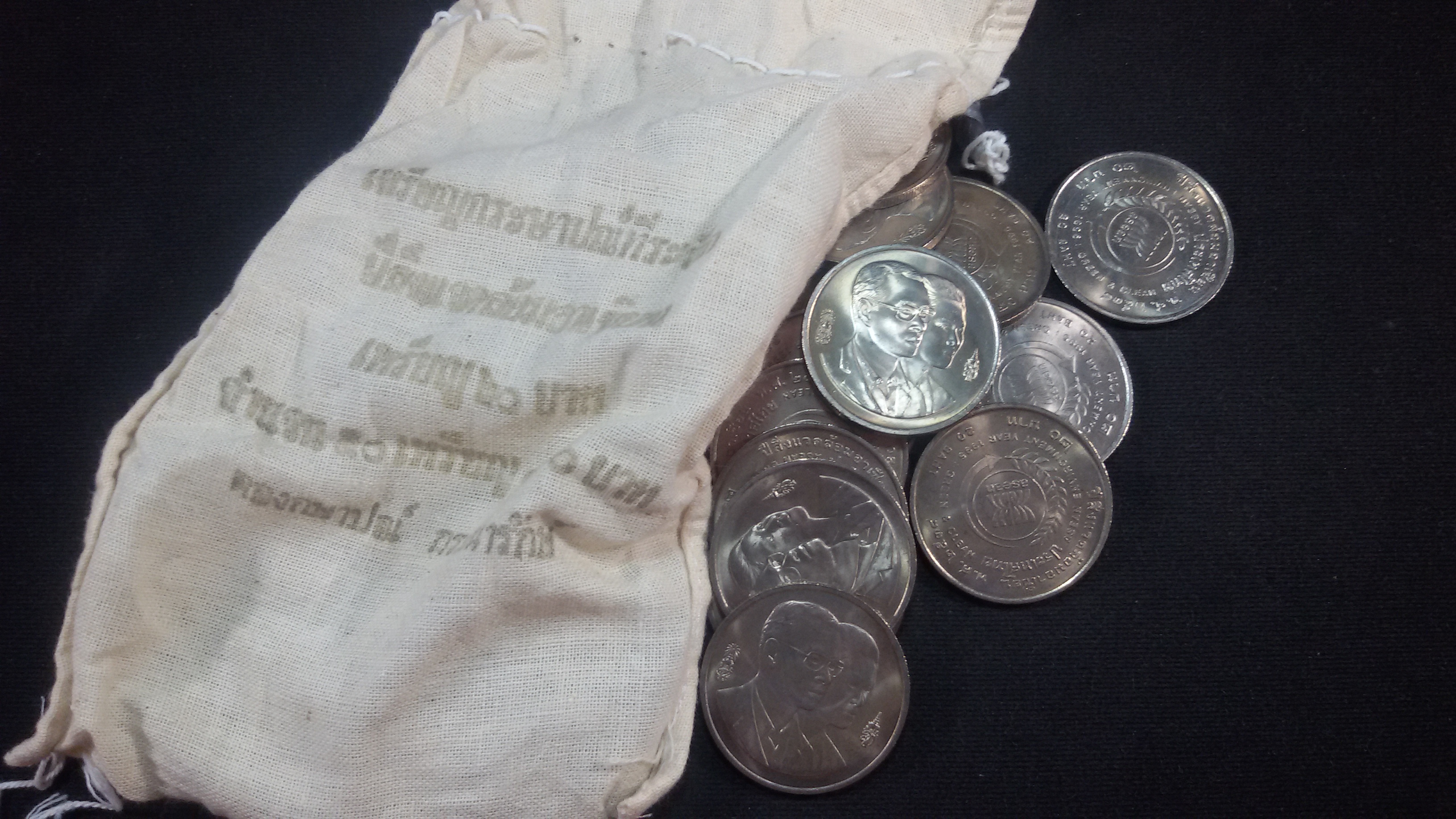 เหรียญ 20 บาท ปีสิ่งแวดล้อมอาเซี่ยน 2538 UNC