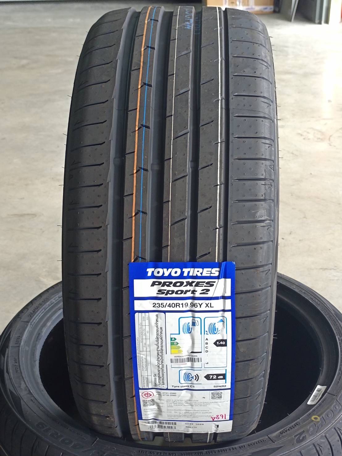 ยาง TOYO PROXES SPORT2 ขนาด 235-40-19