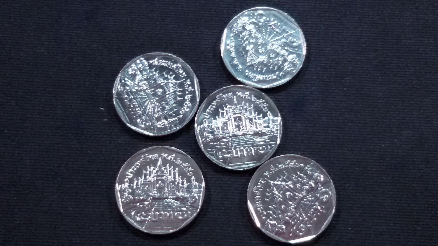 เหรียญ 5 บาท ปี50 UNC หายาก