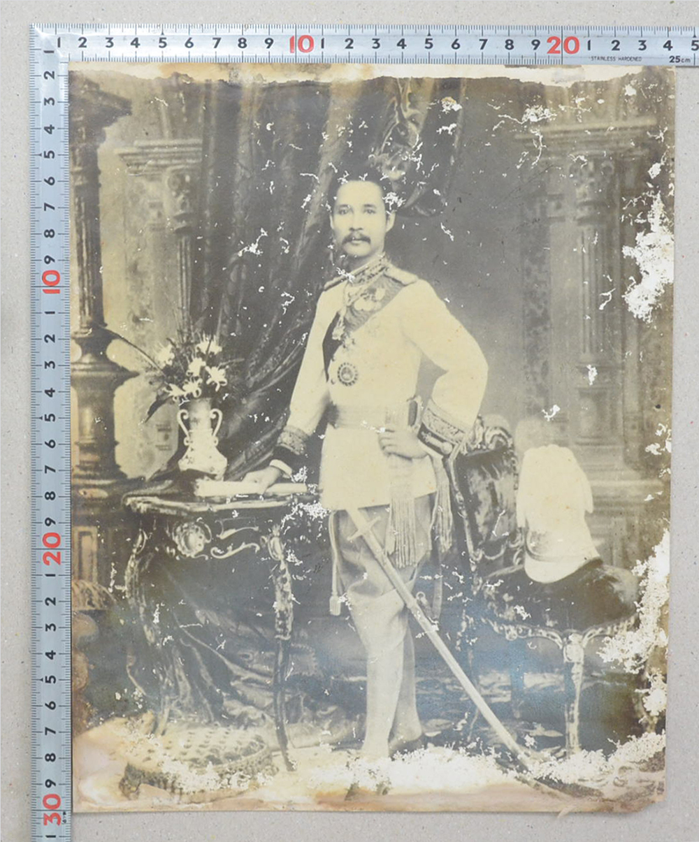 พระบรมฉายาลักษณ์ พระบาทสมเด็จพระจุลจอมเกล้าเจ้าอยู่หัว (พร้อมกรอบ)