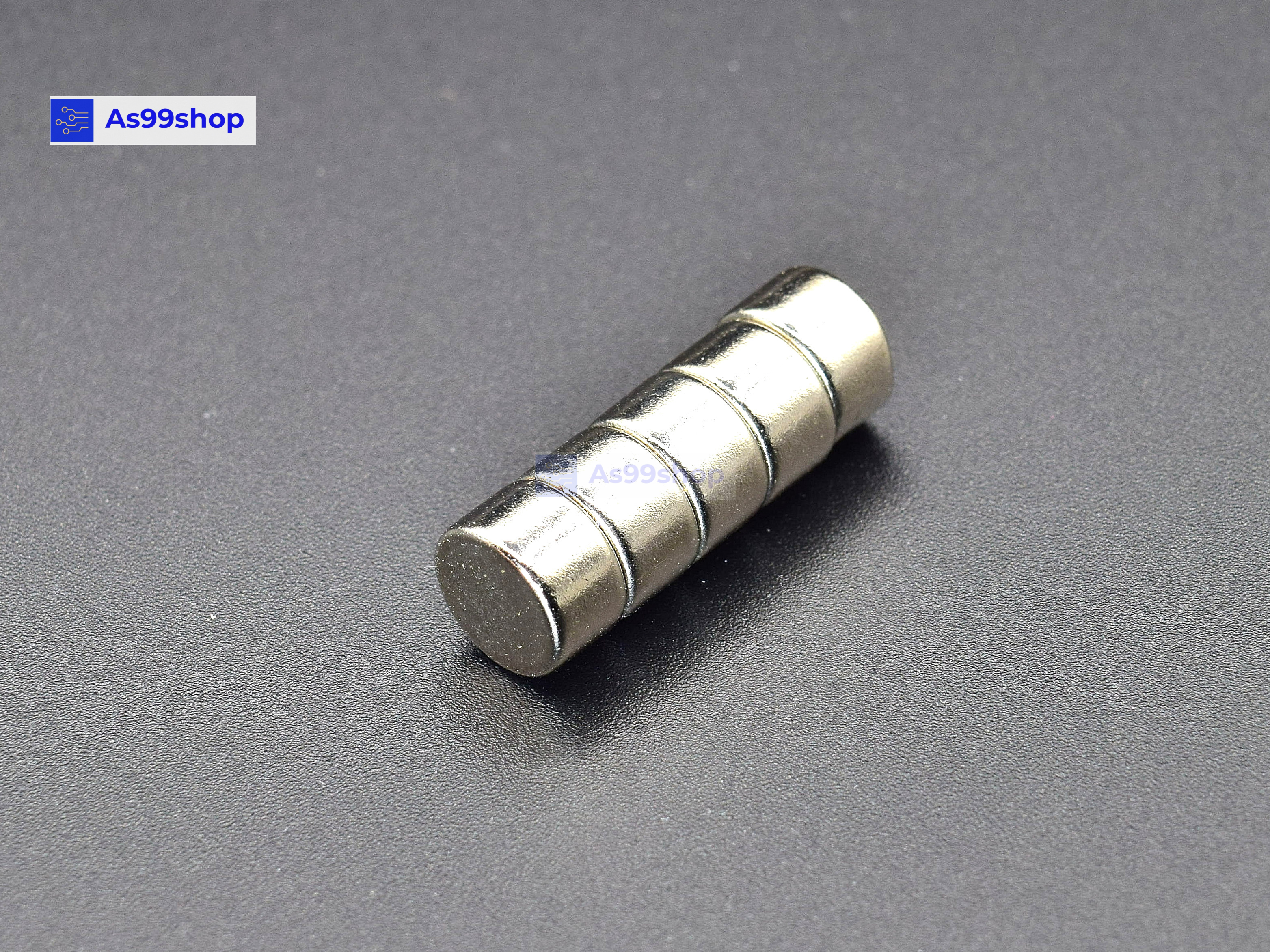 แม่เหล็กแรงสูง Neodymium magnet 8*5 mm( 5 ชิ้น )