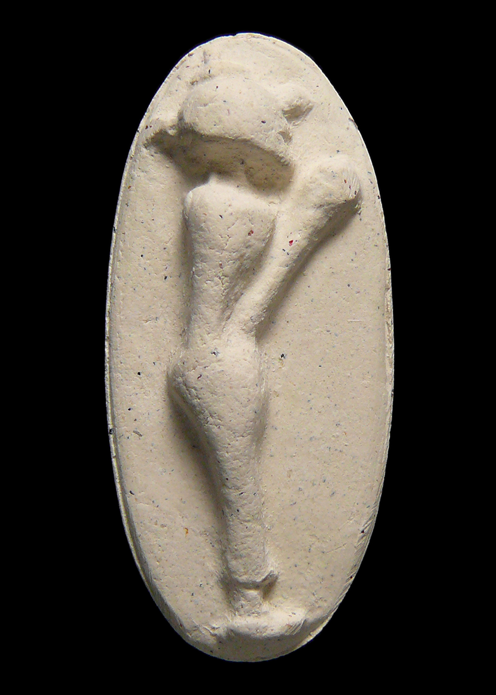 พระวันทาเสมา หลังลายเซ็นสมเด็จญาณสังวร 19ปีแห่งการสถาปนา สมเด็จพระสังฆราช วัดบวรนิเวศวิหาร พร้อมกล่อง