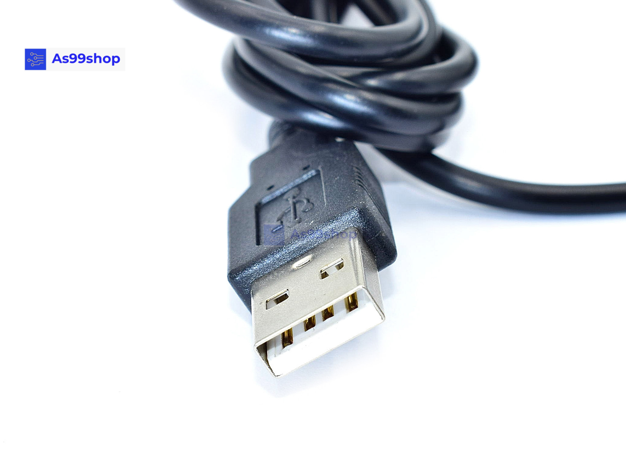 เครื่องอ่านบัตร IC RFID Card Reader ความถี่ 13.56MHz (แบบสายติดกับเครื่อง)