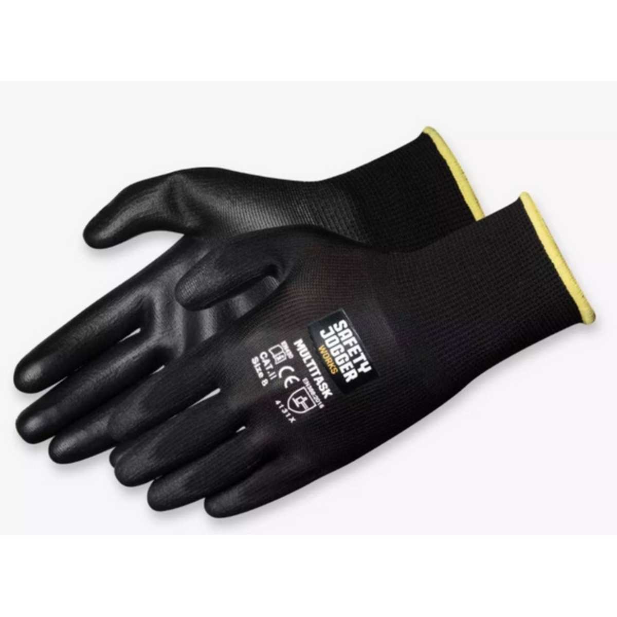 JOGGER รุ่น MULTITASK ถุงมือเซฟตี้กันบาดสีดำ M,L,XL (12คู่/กล่อง)