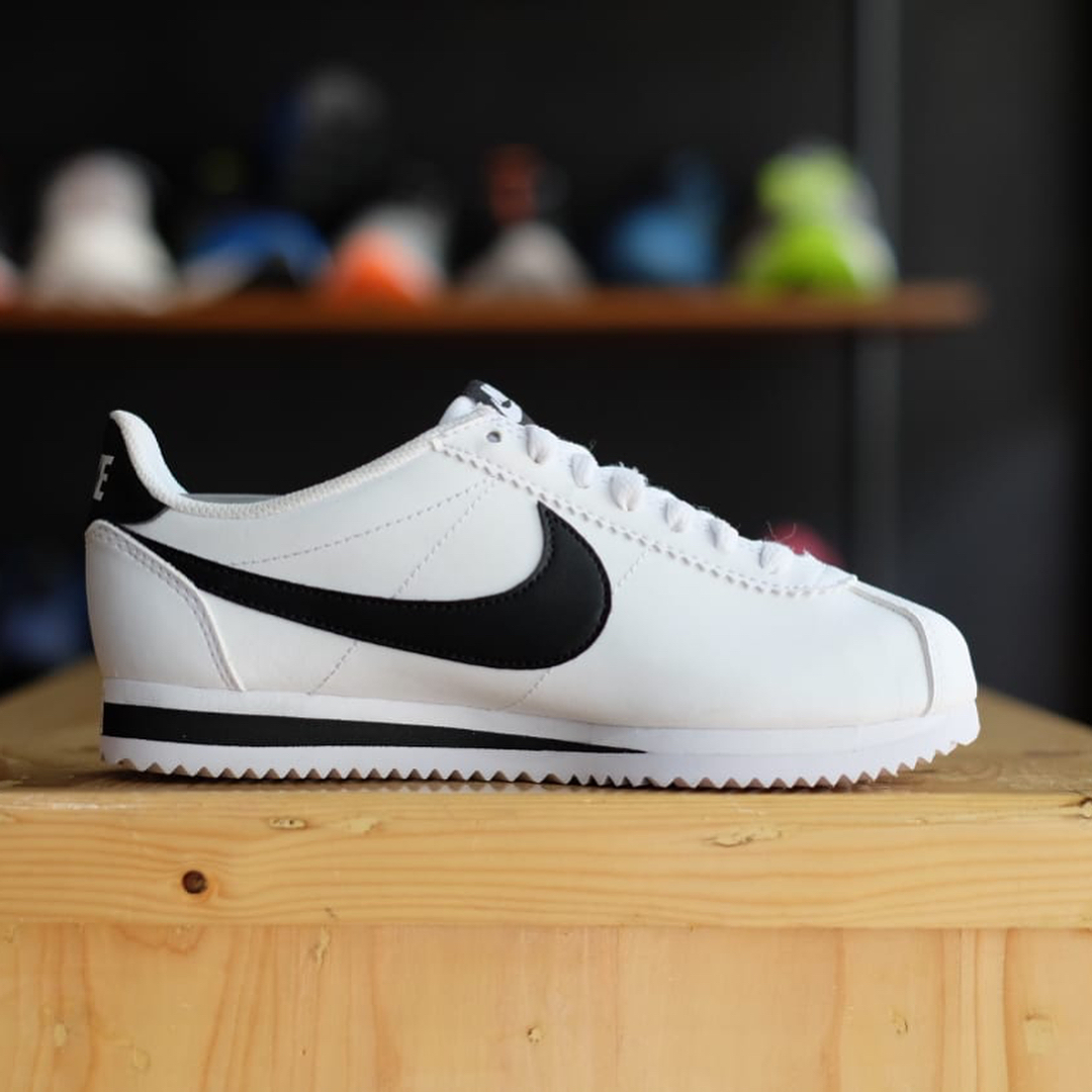 Nike Cortez Leather White Black