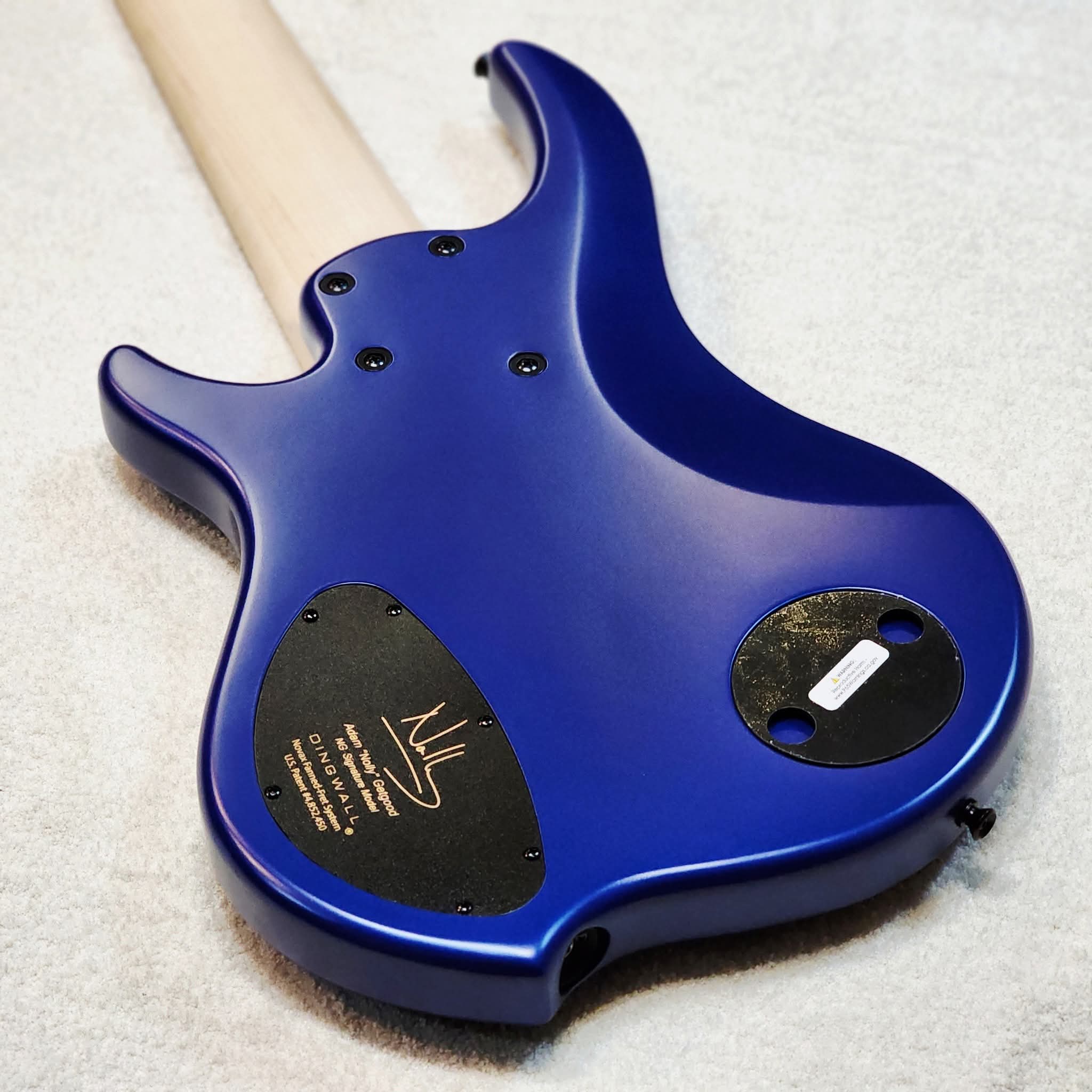 DINGWALL NG3-6 ADAM NOLLY SIGNATURE - MATTE METALLIC BLUEBERRY ** LIMITED EDITION **