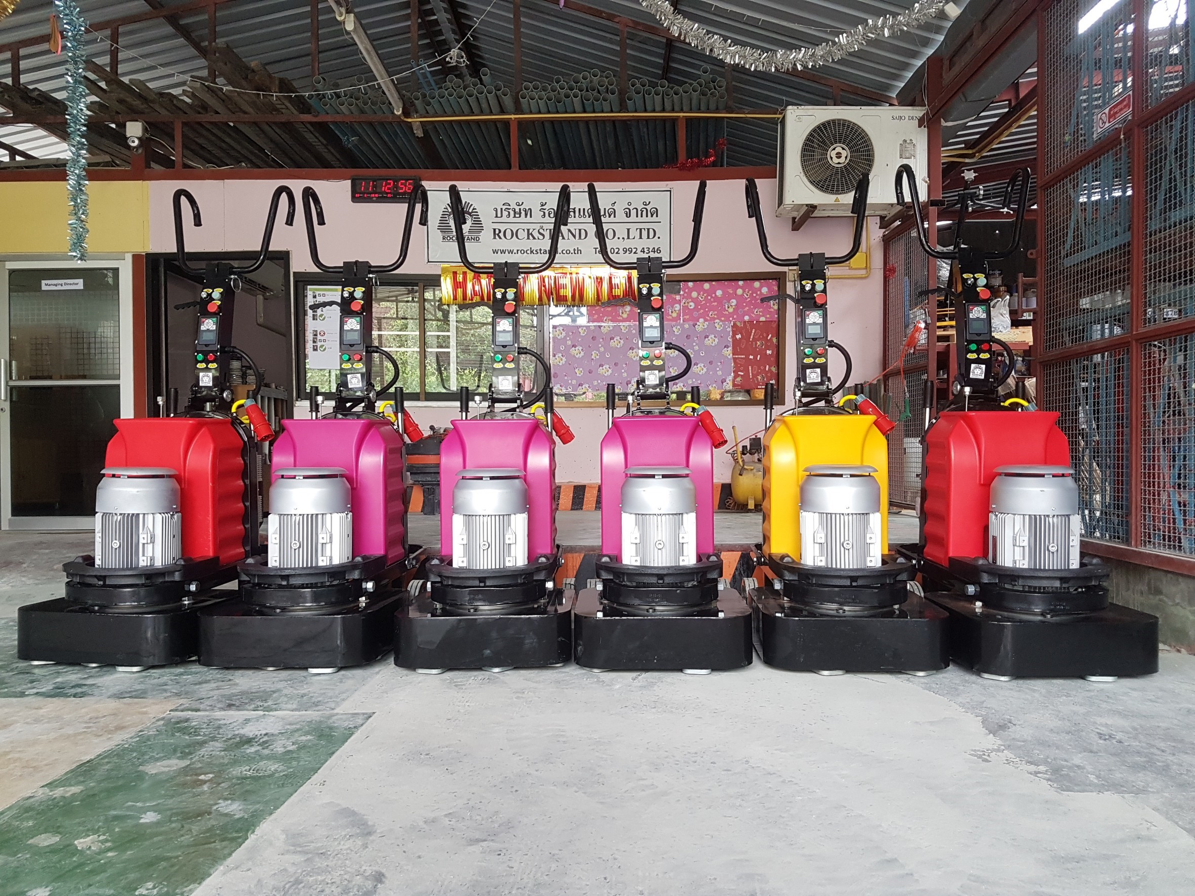 KMAN-Polish Machine GP1258-220V. (เครื่องขัดพื้นเอนกประสงค์ 12 ใบขัด)