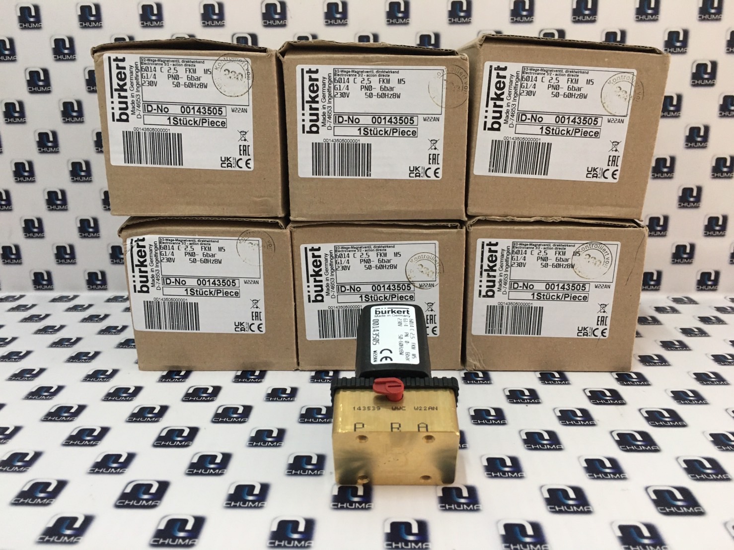 Burkert, 6014 C 2.5 FKM M5