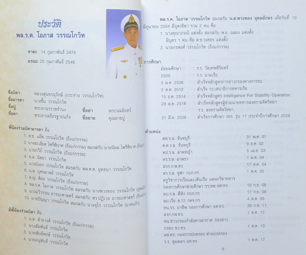 พลเรือตรี โอภาส วรรณโกวิท (ความรู้เรื่องโรคมะเร็ง)