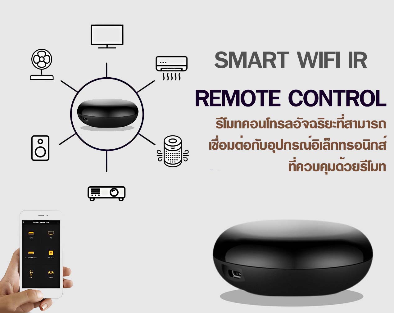 SMART WIFI IR REMOTE CONTROL