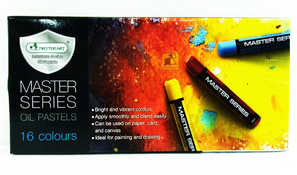 มาสเตอร์อาร์ต สีชอล์กน้ำมัน รุ่นมาสเตอร์ซี่รี่ย์ 16 สี