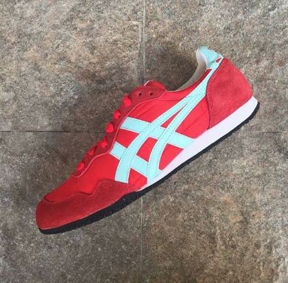 Onitsuka Tiger Serrano (Fiery Red/Blue Tint)