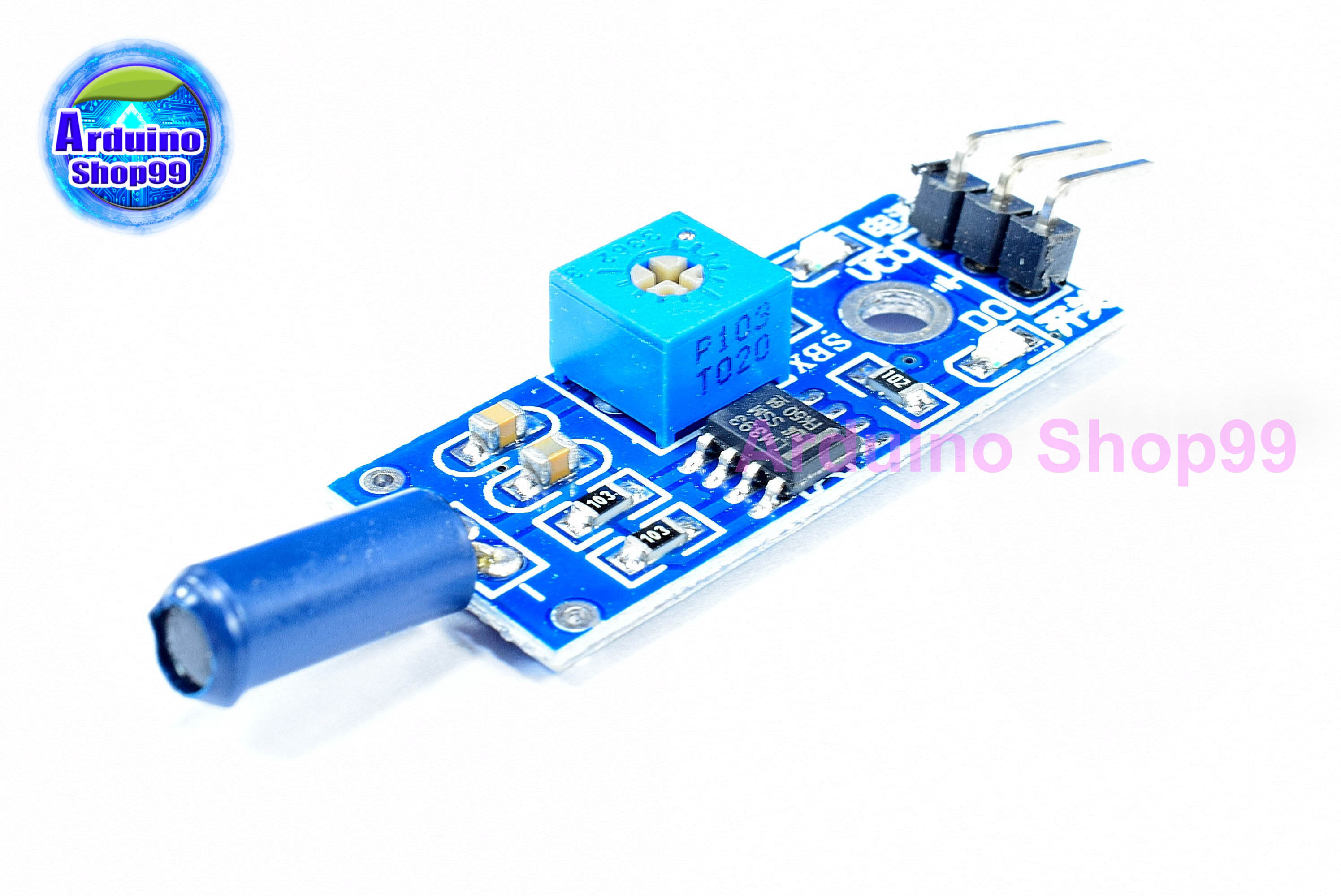 Highly sensitive vibration sensor module SW-1801P