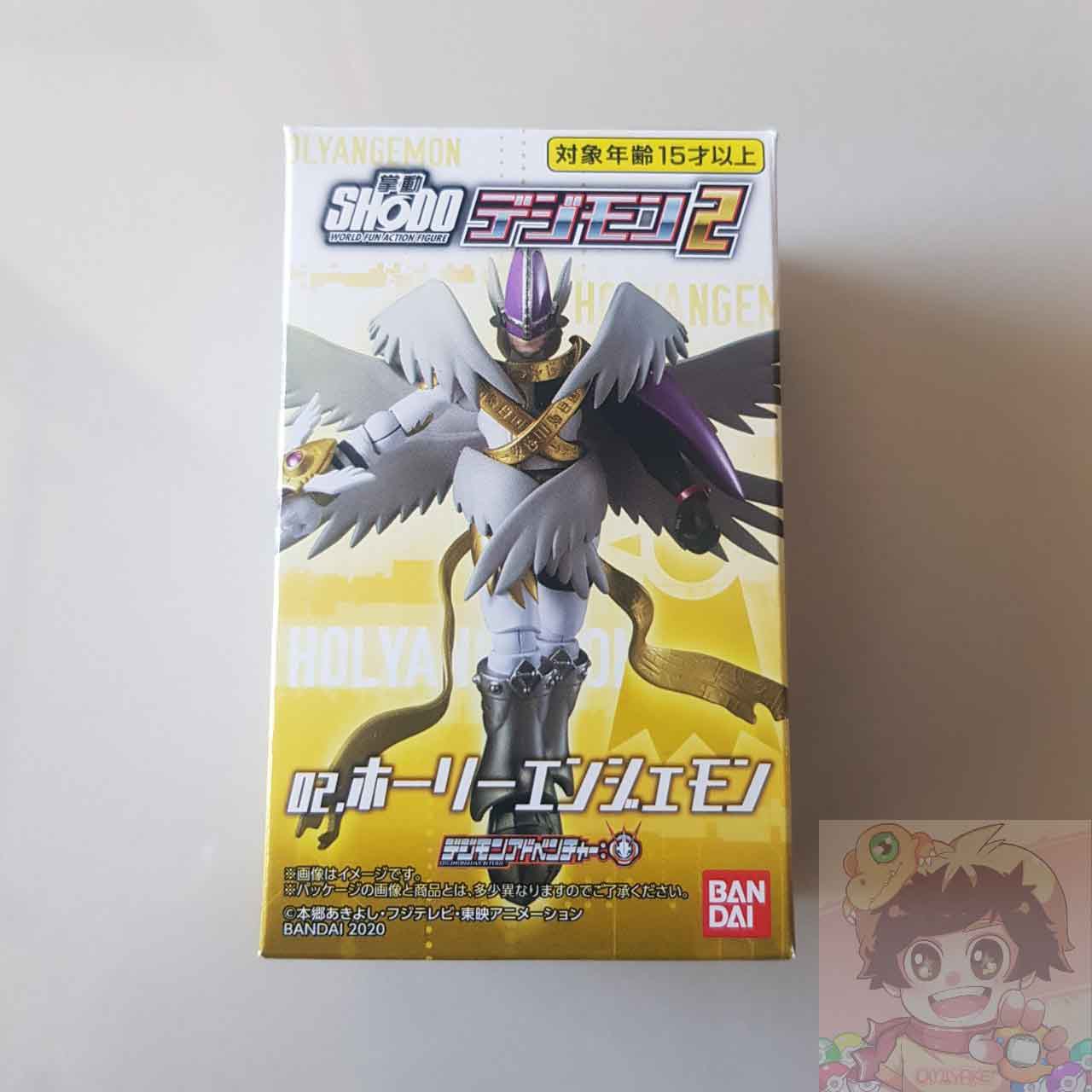 Digimon Adventure Shodo Digimon Series 2 Figures - HolyAngemon(ดิจิม่อน โฮลี่แองเจมอน)[BANDAI]