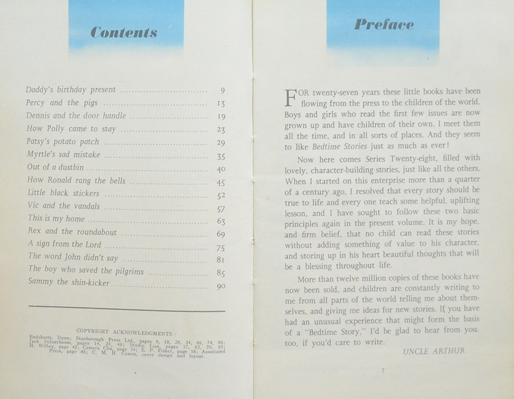 UNCLE ARTHUR’S BEDTIME STORIES 28th series