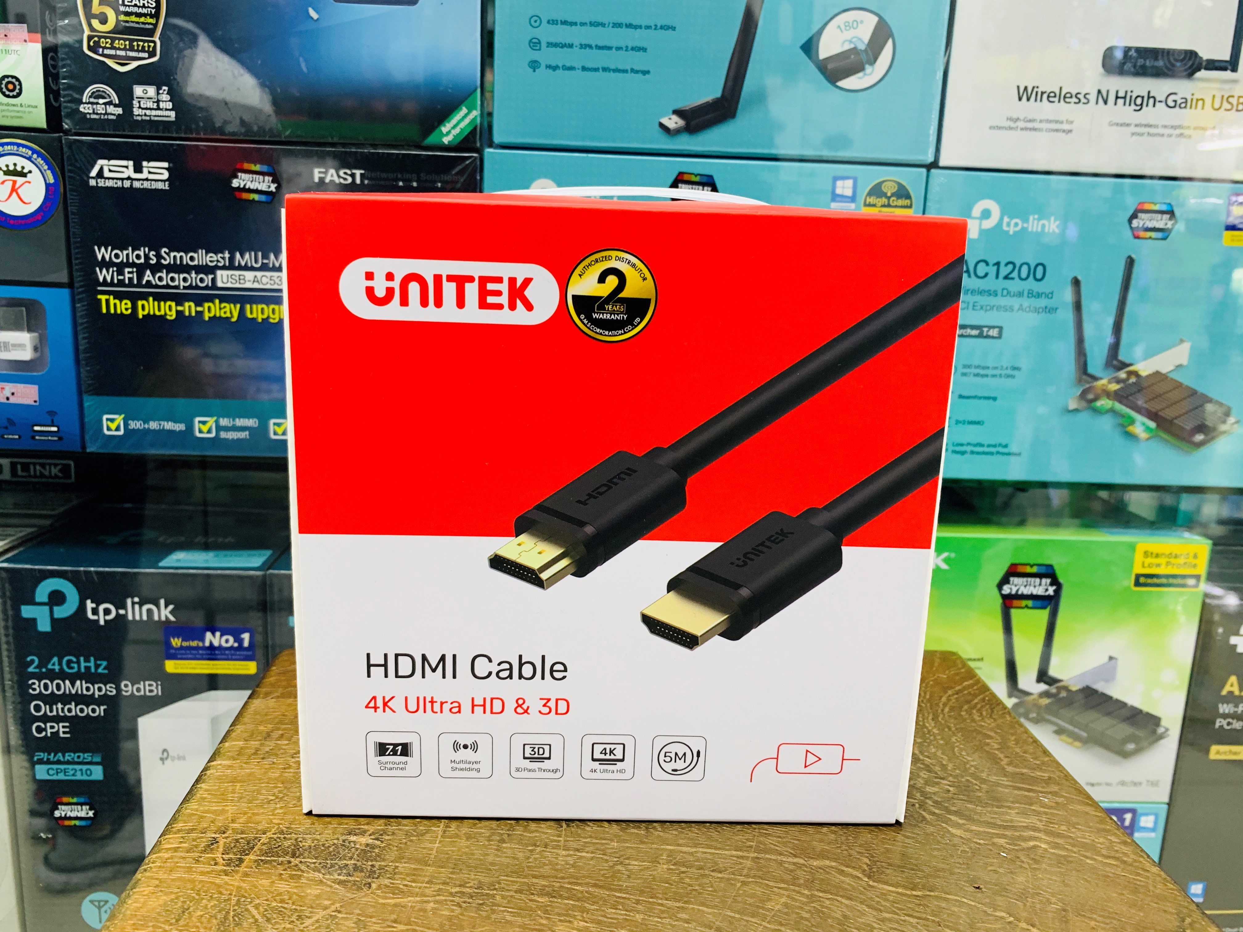 Unitek Y-C140M HDMI Cable 5m 4K Ultra HD&3D