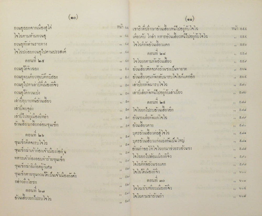 สามก๊ก ฉบับเจ้าพระยาพระคลัง(หน) (เล่ม 1-2 / ขายตามสภาพ)