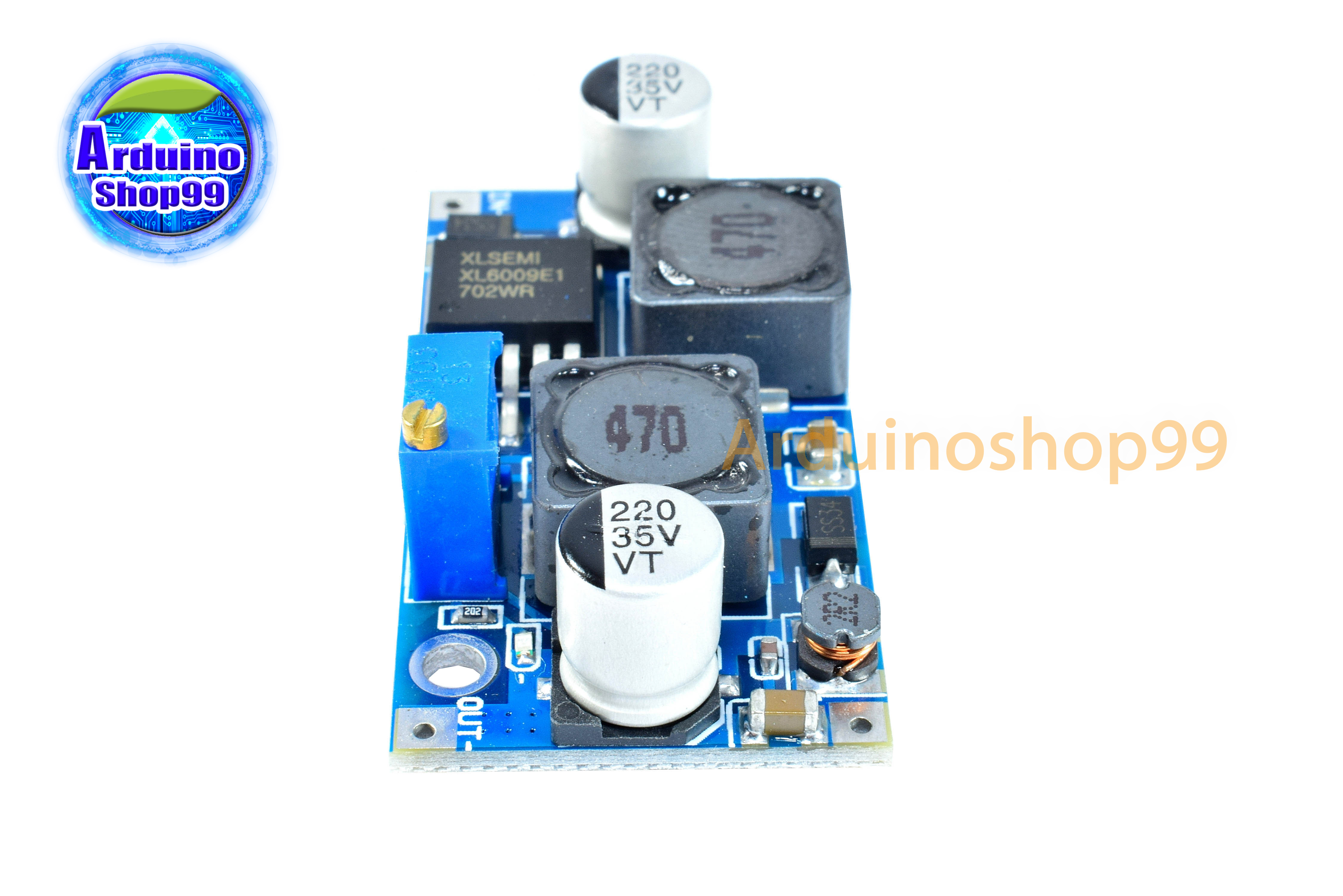 DC-DC Boost Buck fine step into the Automatic Converter XL6009 is ideal for solar panel( Step-Up )