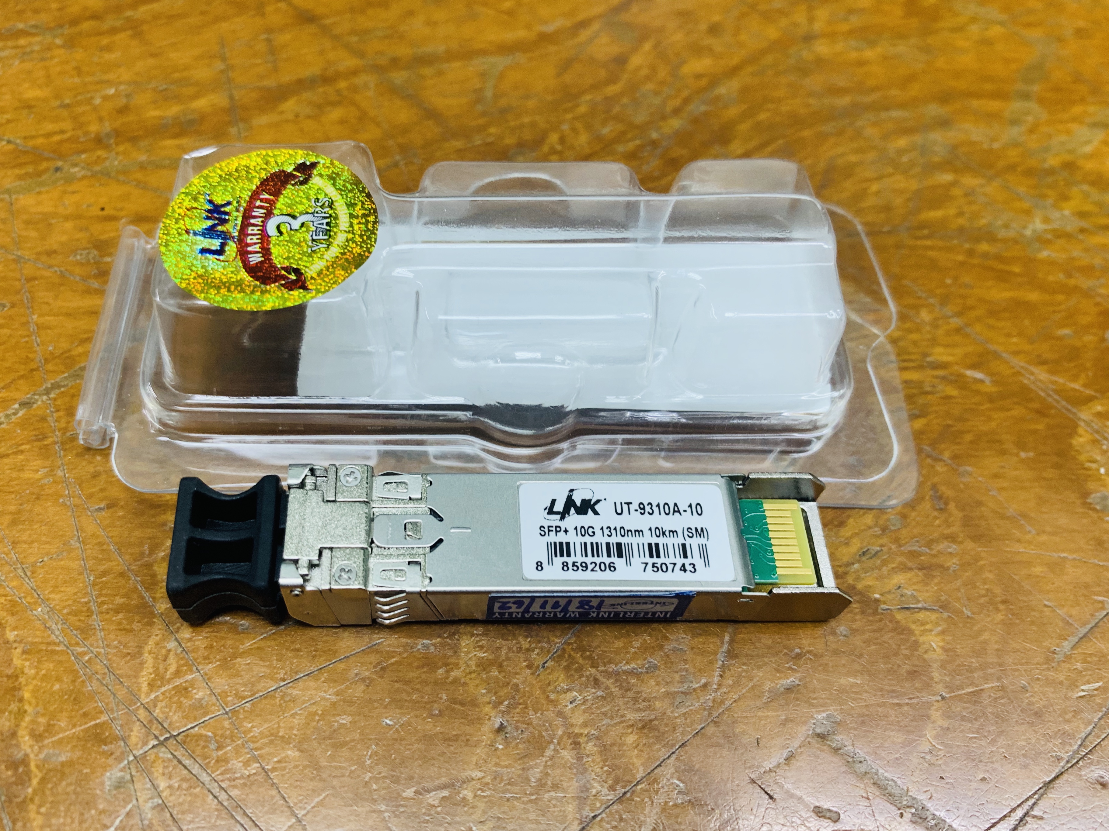 UT-9310A-10 SFP+10G 1310nm 10km(sm)