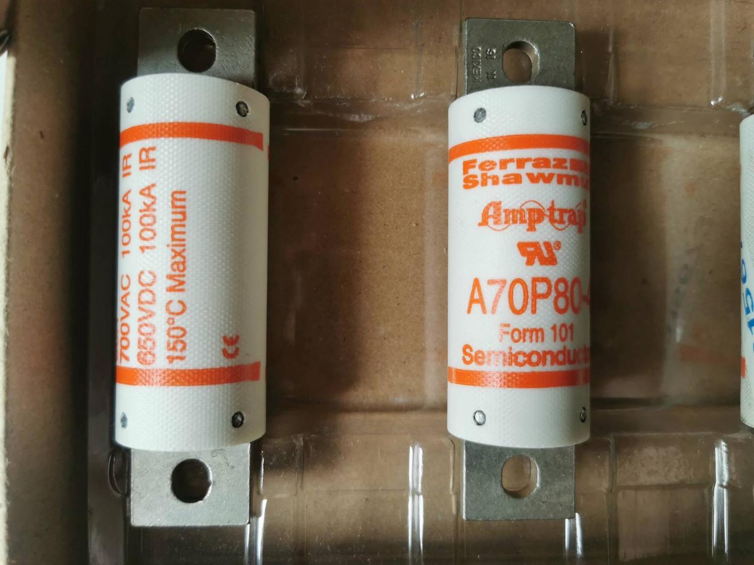 Ferraz Shawmut ,Amp Trap Fuses, Amp, Fuses,Semiconduxtor, A70P80-4