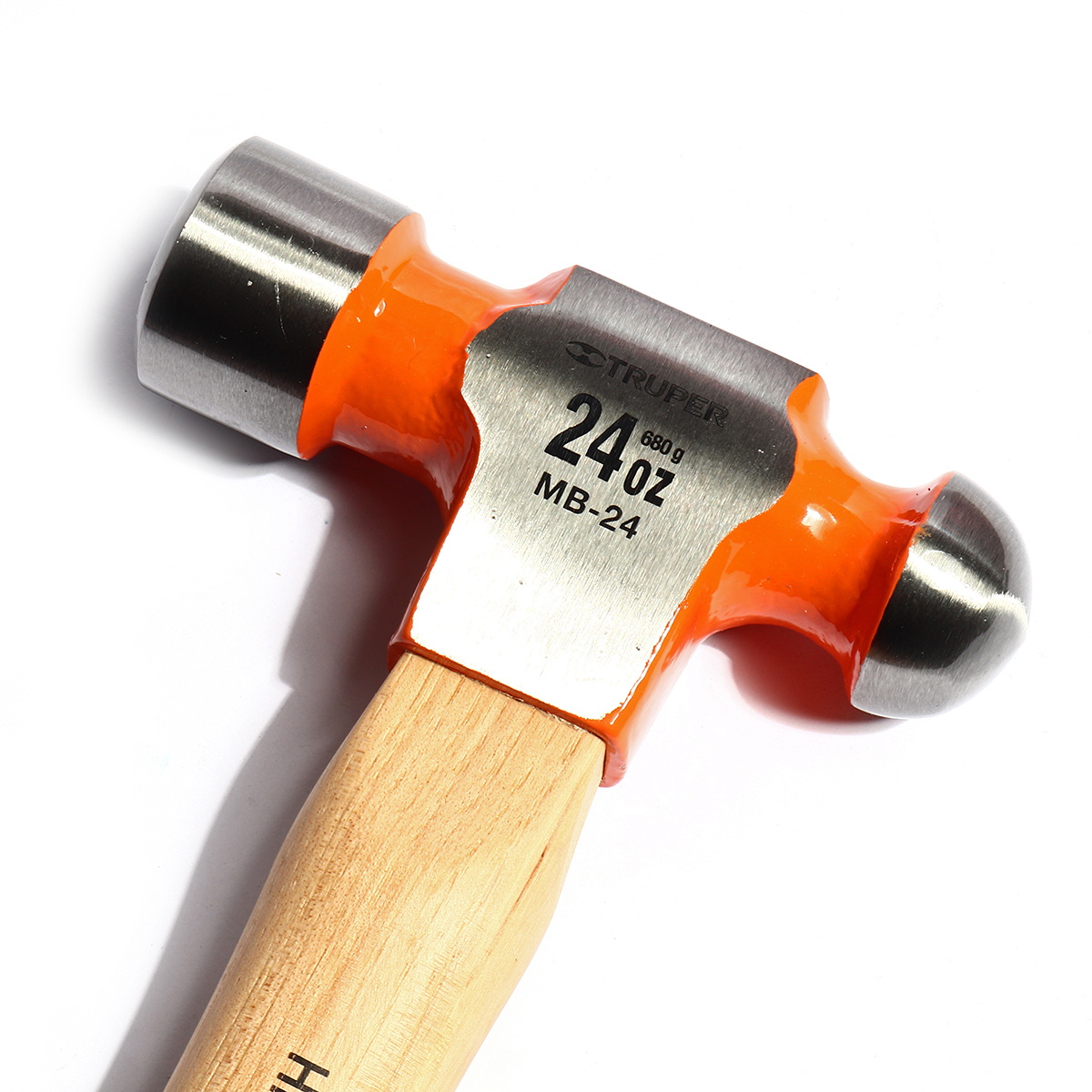 TRUPER MB-24 ค้อนหัวกลมด้ามไม้ 24oz ด้าม 15"