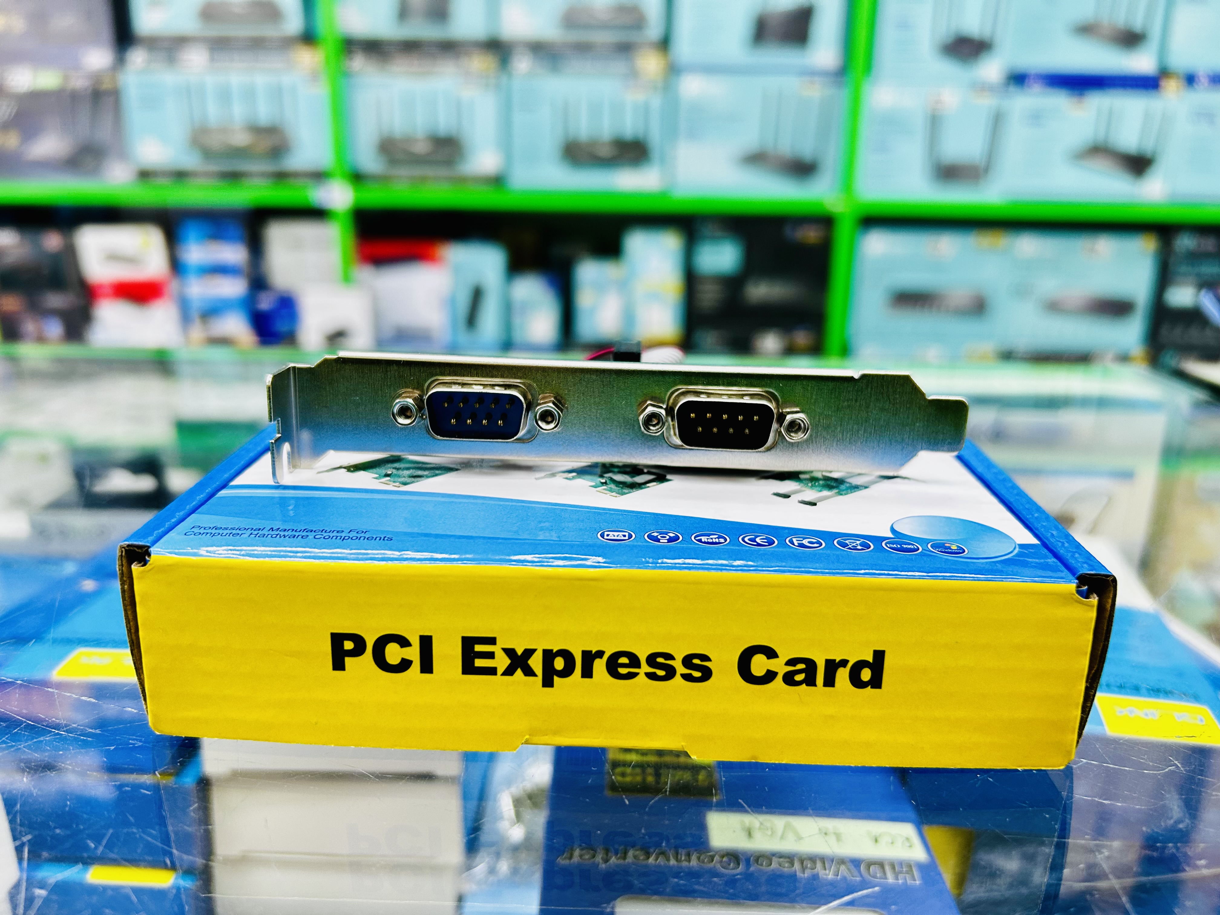 PCIe PCI009 PCIe Express Serail (RS232)