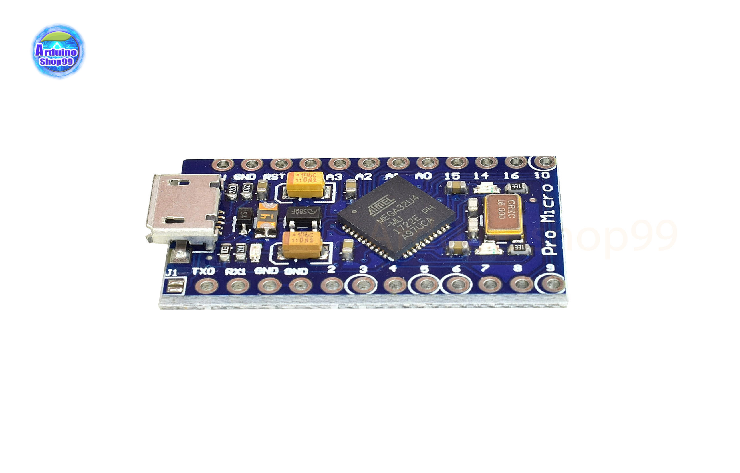 Pro Micro uses Atmega32U4's own usb update program 5V/16M microcontroller development board