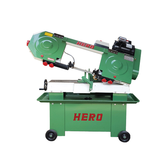 HERO HR-812C เครื่องเลื่อยสายพาน (หันองศาที่ปากกา) ราคาไม่รวมมอเตอร์
