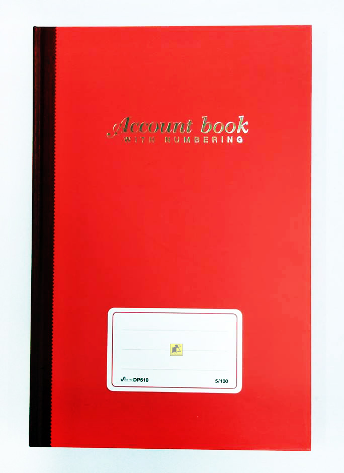 สมุดบัญชีแบบมีเลขหน้า DP510-002A